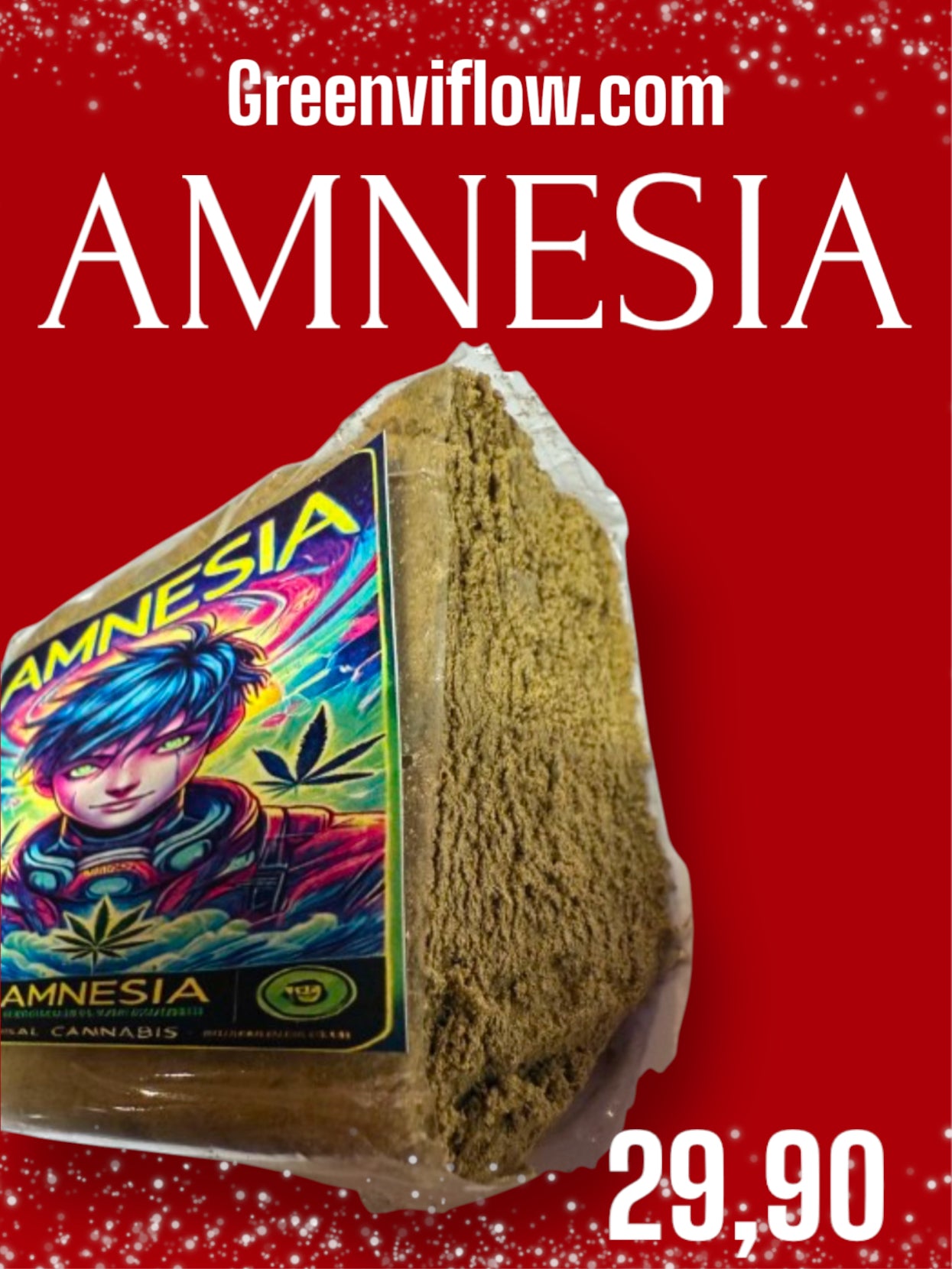 Pollen de CBD 🔥 Amnesia – L’Excellence du Cannabis Bien-Être 🌿